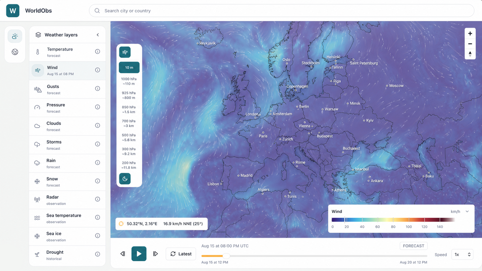 Wind layers